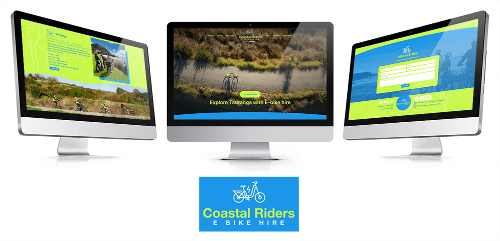 coastal riders website design