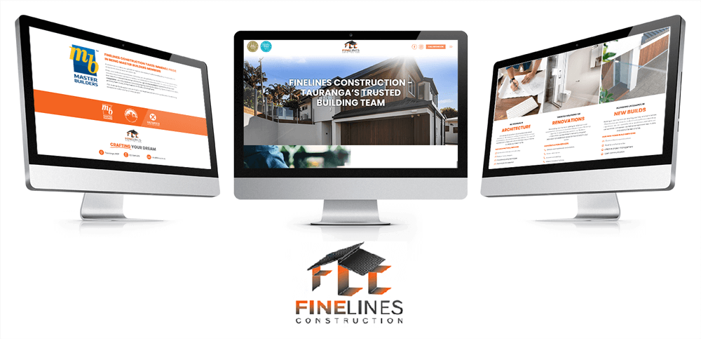 finelines construction web development