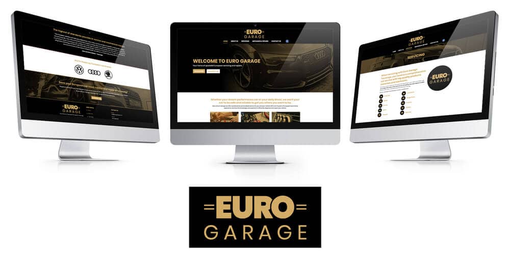 euro garage website design